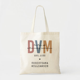 Custom DVM Doctor of Veterinary Medicine Gifts  Tote Bag