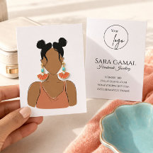 Custom Earring Display Card | Handmade Jewellery L