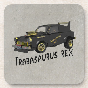 Custom East German Trabant Car Coaster