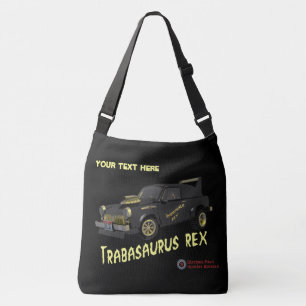 Custom East German Trabant Car Crossbody Bag