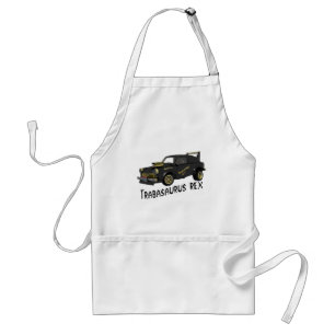 Custom East German Trabant Car Standard Apron