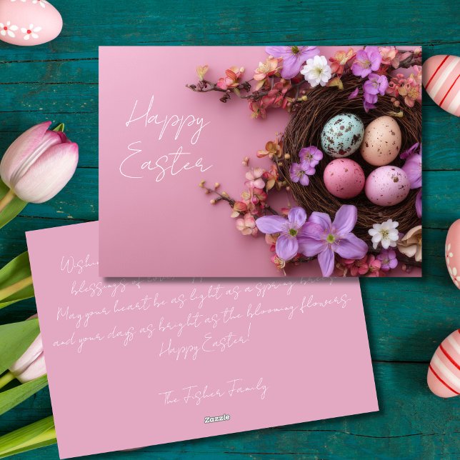 Custom Easter Card with Easter Eggs (Creator Uploaded)