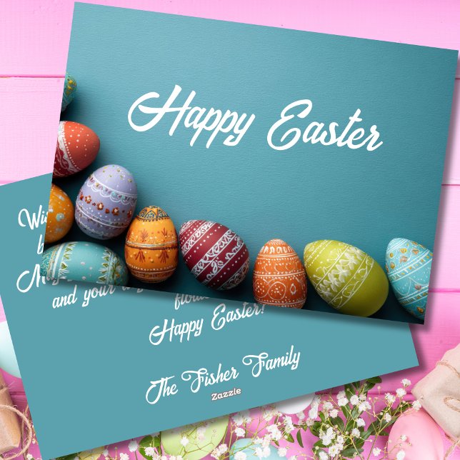 Custom Easter Card with Easter Eggs (Creator Uploaded)