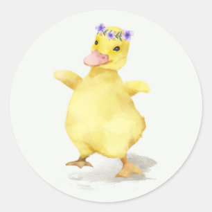 CUSTOM EASTER CHICK WITH WREATH FOR ENVELOPE SEAL