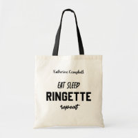Custom Eat Sleep Ringette Repeat Ringette Player