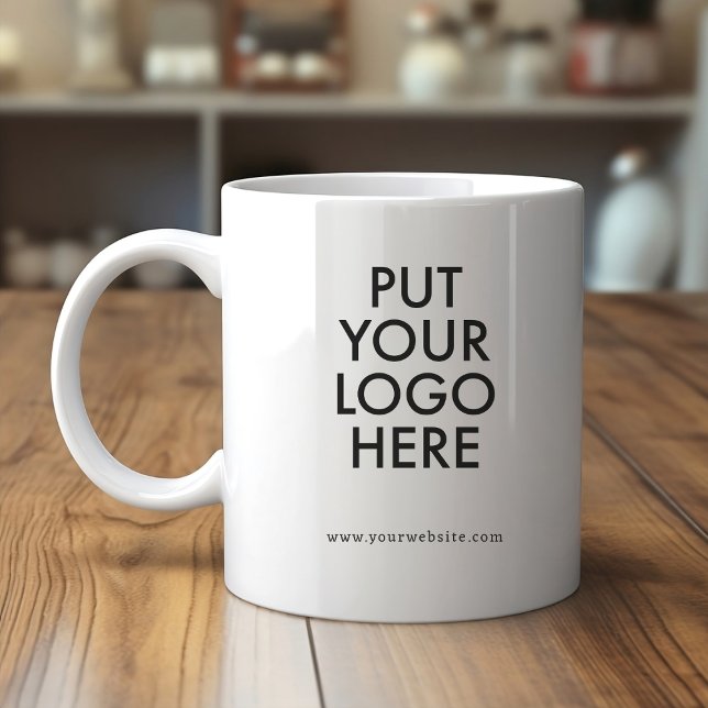 Custom, editable, branding coffee mug (Creator Uploaded)