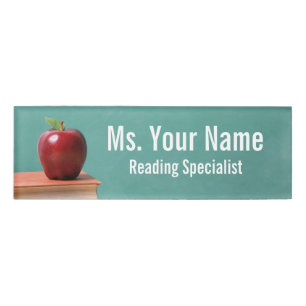 Custom Educator and Role Name Tag