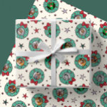 Custom Eight 8 Photo Christmas Wrapping Paper Mint<br><div class="desc">Custom Eight (8) Photo Fun Peppermint Classic Coloured Christmas Wrapping Paper — This cute, modern, and festive holiday gift wrapping paper template allows for you to upload up to eight different square cropped personal photographs, so you can wrap you xmas gifts in some of your favourite captured memories. **For optimal...</div>