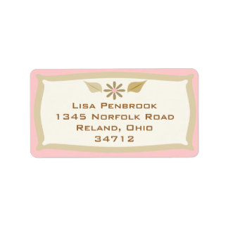 Custom Elegant Address Label