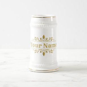 Custom Elegant Beer Stein