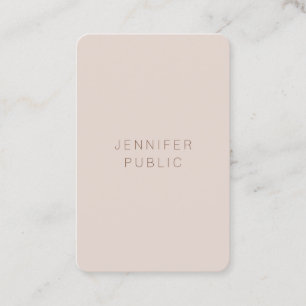 Custom Elegant Colors Luxury Template Modern Business Card