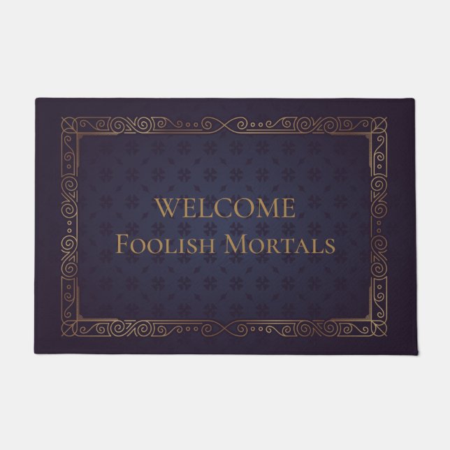 Custom Elegant  Doormat (Front)