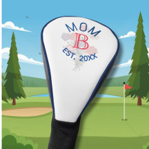 Custom Elegant Floral MOM EST. Monogram