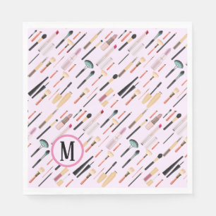 Custom Elegant Glittering Beauty Makeup Tools Napkin