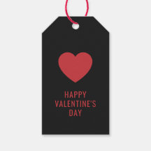 CUSTOM Elegant Happy Valentine's Day Red Heart