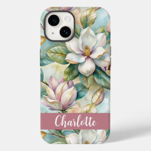 Custom Elegant Magnolias Case-Mate iPhone 14 Case