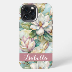 Custom Elegant Magnolias iPhone 13 Pro Max Case