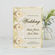 Custom elegant Narcissus flower with gold frame