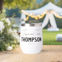 Custom Elegant Newly Weds Wedding Anniversary Gift