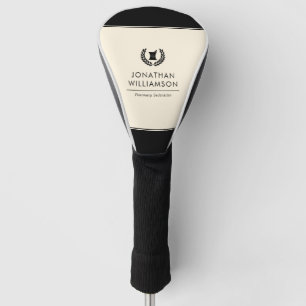 Custom Elegant Pharmacist Pharmacy Tech Staff Golf Head Cover