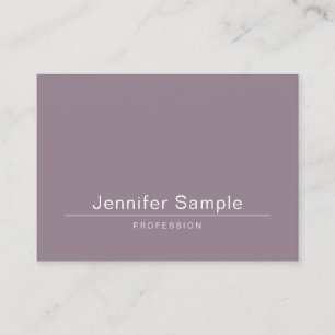Custom Elegant Sleek Modern Salon Template Trendy Business Card
