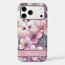 Custom Elegant Watercolor Cherry Blossom Sakura