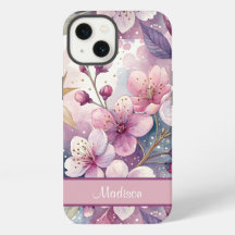 Custom Elegant Watercolor Cherry Blossom Sakura