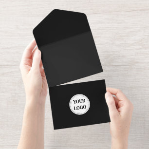Custom, Elegant, Wedding Ceremony Keepsake  Invita All In One Invitation