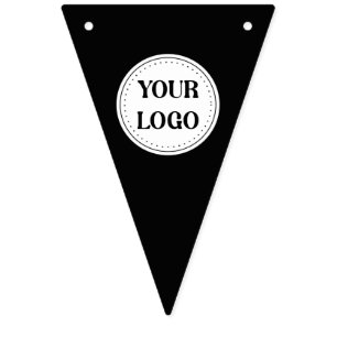 Custom, Elegant, Wedding Ceremony Keepsake Invita Bunting Flags