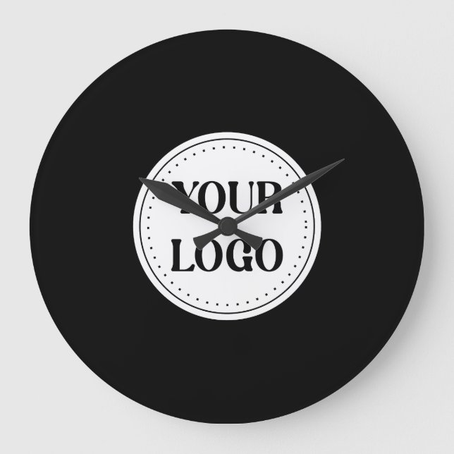 Custom, Elegant, Wedding Ceremony Keepsake  Invita Large Clock (Front)