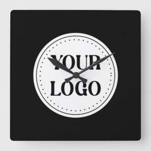 Custom, Elegant, Wedding Ceremony Keepsake  Invita Square Wall Clock