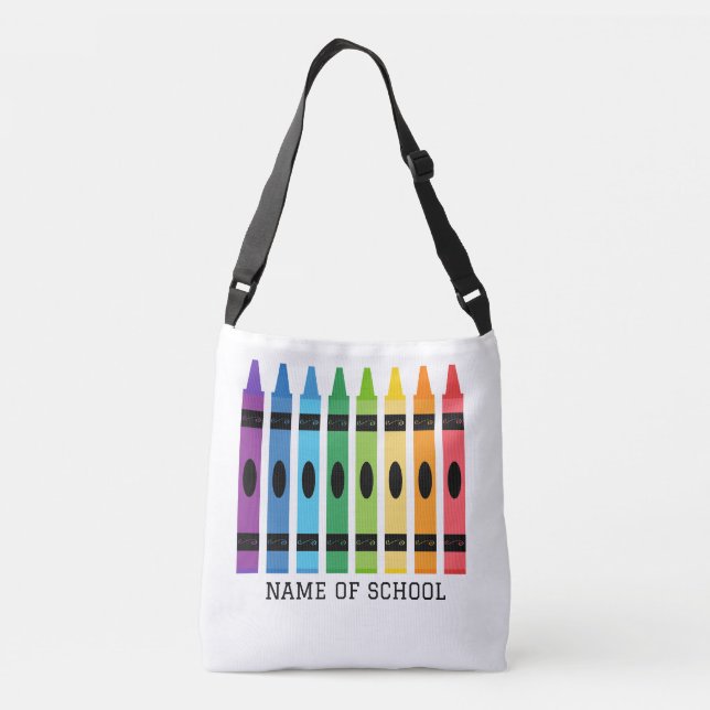 Custom Elementary School Tote Bag (Back)