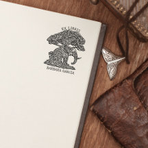 Custom Elephant Ex Libris Bookplate
