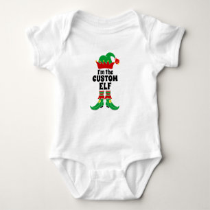 Custom Elf I'm The Custom Elf Create your own  Baby Bodysuit