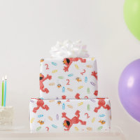 Custom Elmo Crayon Pattern Birthday