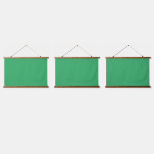 Custom Emerald Green Button Pin Hanging Tapestry