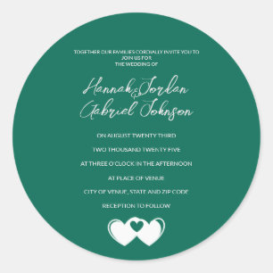 Custom Emerald Green Sticker