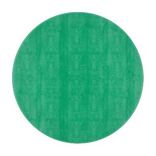 Custom Emerald Round Cutting Board