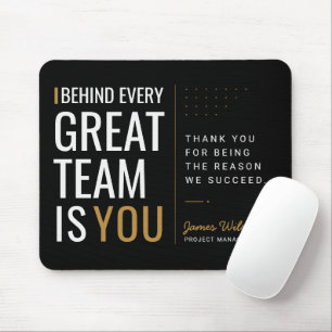 Custom Employee Appreciation Thank You Coworker Mouse Pad