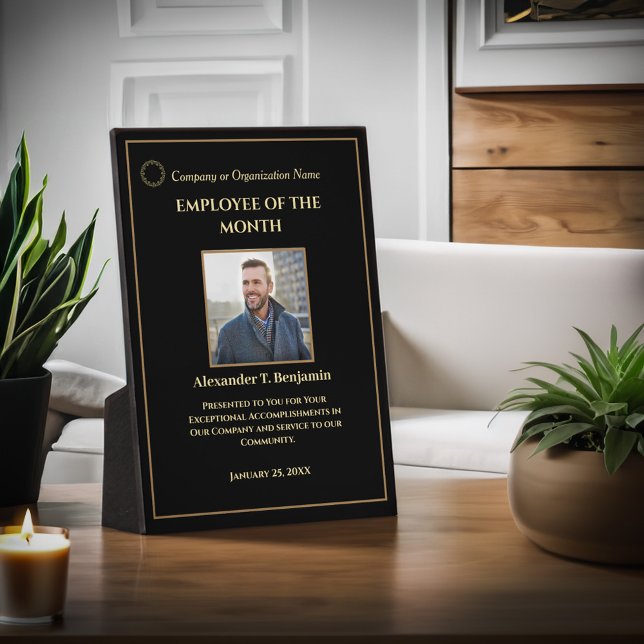 Custom Employee Awards Plaque Photo Personalize (Custom Employee Awards Plaque Photo Personalize is great to give during awards events to employee. )