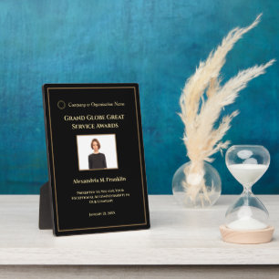 Custom Employee Awards Plaque Photo Personalize