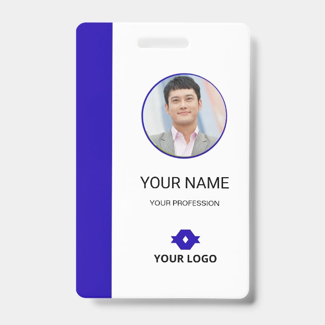 Custom Employee ID Badge (Front)