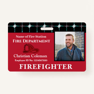 Custom Employee ID  Card Photo Logo Bar Code Name Badge