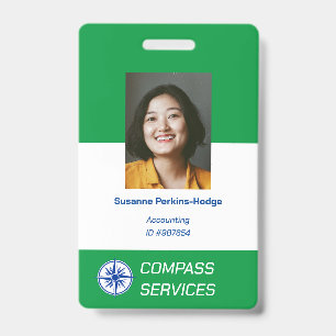 Custom Employee Identification Badge