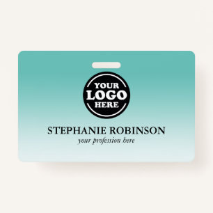 Custom Employee, Logo Name Badge   Custom Colour