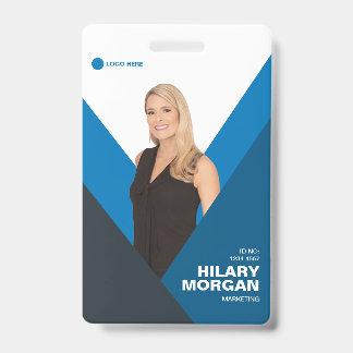 Custom Employee Name Badge Custom Logo
