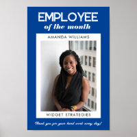 Custom Employee of the Month Appreciation Photo