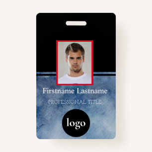 Custom Employee - Photo, Bar Code, Logo, Name Badg Badge
