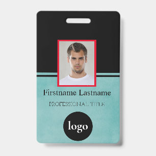Custom Employee - Photo, Bar Code, Logo, Name Badg Badge