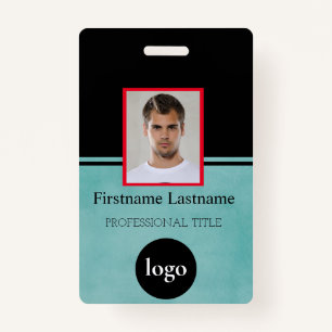 Custom Employee - Photo, Bar Code, Logo, Name Badg Badge